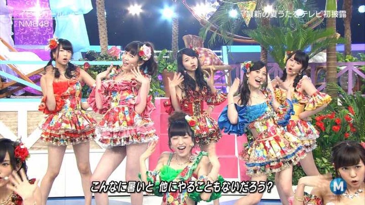 Mステに出演してるNMB48メンバーの衣装がエロい 18