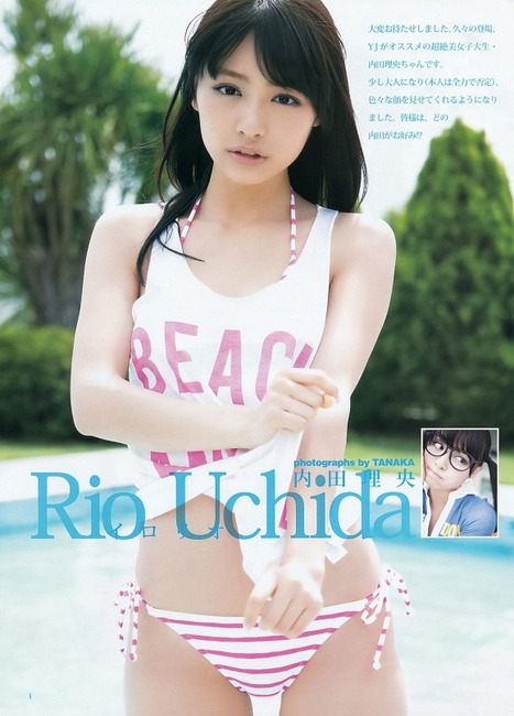 内田理央　スレンダーボディがエロいグラビアアイドルのエロ画像まとめ 14