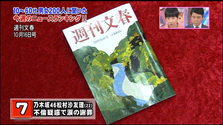 松村沙友理の所為で乃木坂紅白絶望的 9