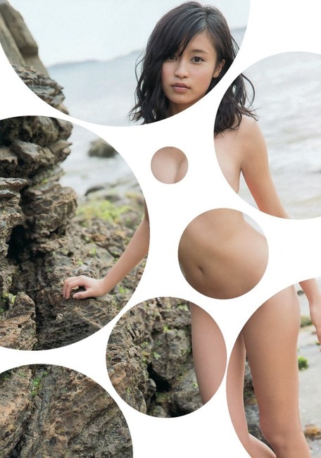 人気アイドルが全裸に見える水玉コラのエロ画像30枚 28