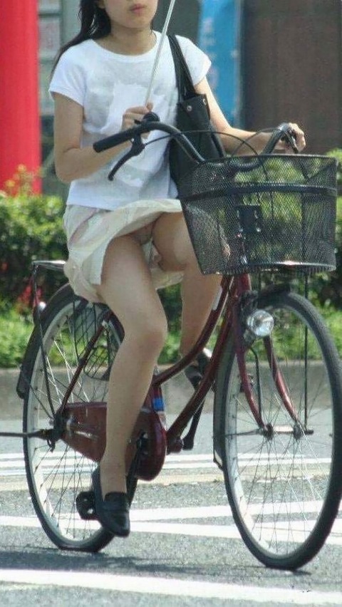 【悲報】ワイ、自転車パンチラ素人娘のせいで自動車事故起こすｗｗｗｗｗｗｗｗ（画像あり） 1