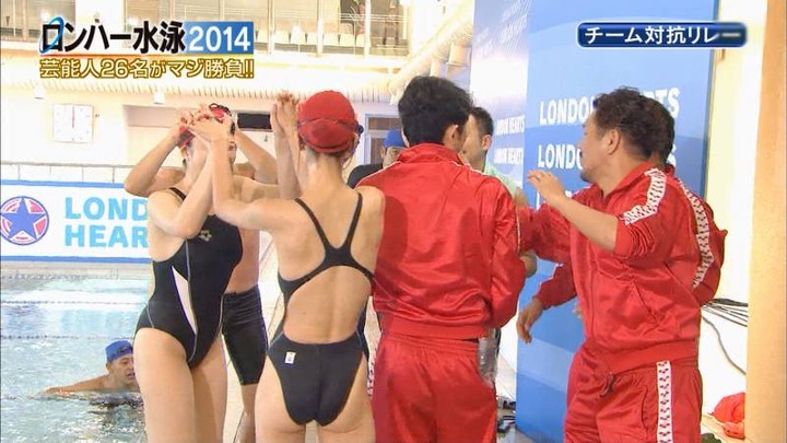 ロンドンハーツで見せた宮河マヤの競泳水着がエロい 7