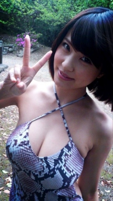 岸明日香　巨乳グラドルの自撮りエロ写メ30枚 29