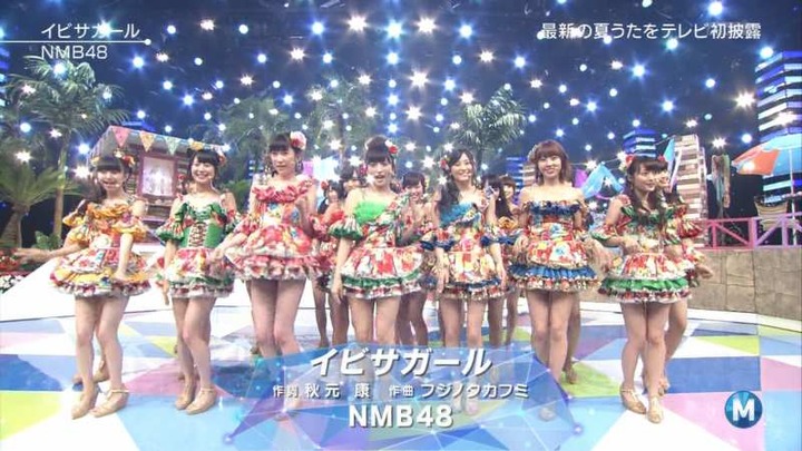 Mステに出演してるNMB48メンバーの衣装がエロい 12