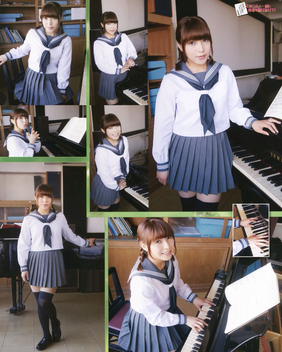 新田恵海(30)　AV疑惑の出ているラブライブ声優のセーラー服画像 1