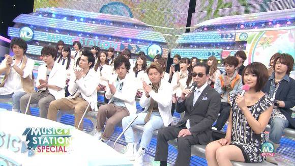 竹内女子アナウンサーがMステでパンチラしてるエロキャプ画像 8