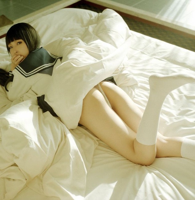 黒髪美少女コスプレイヤー　なーさんのJKコスプレ画像 29