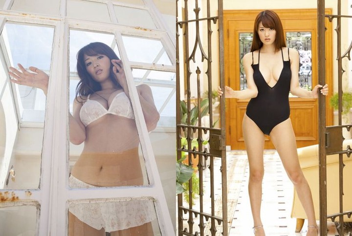 葉加瀬マイ　巨乳モデルの黒下着がエロい画像などまとめ 13