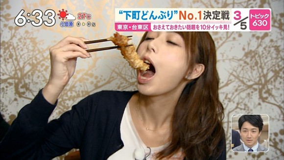 フェラをするようにモノを食べるアイドル達の顔がエロい 2