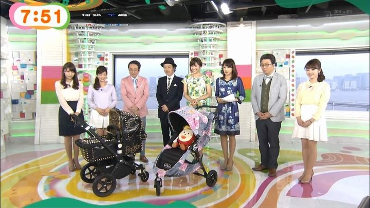 めざましテレビで女子アナがミニスカ&太ももを晒してるエロキャプ画像まとめ 17