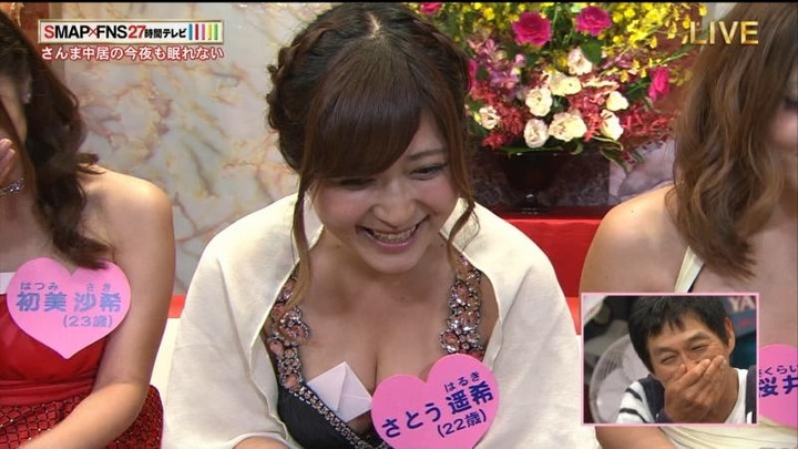 27時間テレビで人気AV女優がパンチラしてる 10