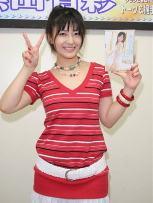 長澤まさみ似のFカップ巨乳女子大生　黒田有彩のエロ画像 8