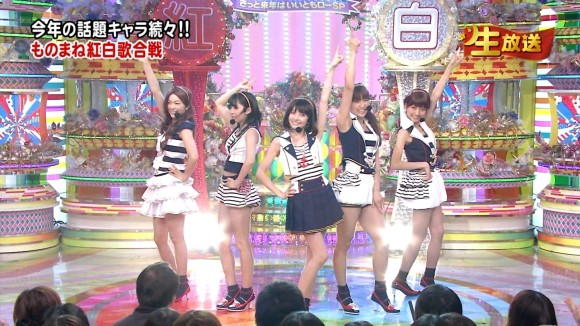 ミタパン・三田 友梨佳 女子アナウンサーがAKB48コスプレしてるエロキャプ画像 22