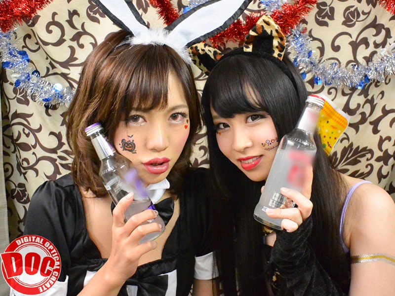 渋谷のハロウィンでナンパしたコスプレ素人をハメ放題してるエロ動画 3