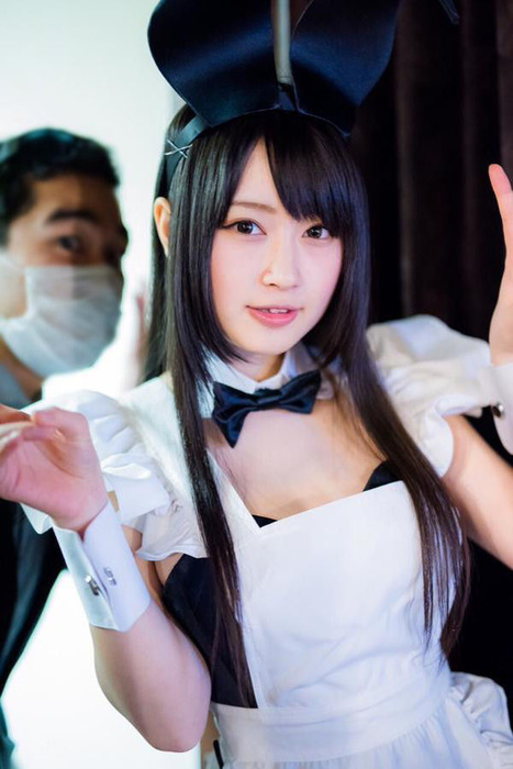 御伽ねこむのバニーガールコスプレがエロい画像 13