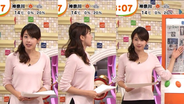 カトパンのパンチラや胸チラしてるエロ画像 23