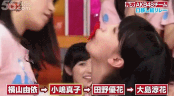 【gif画像】横山ゆいはんだけキス慣れしてる 29