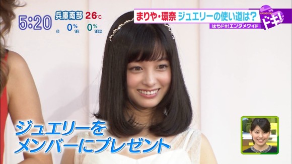 橋本環奈ちゃんの白いドレス姿が美しい 5