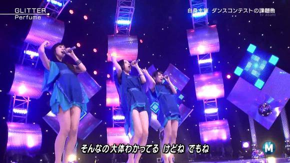 MステでPerfumeの生足がエロいキャプ画像30枚 8