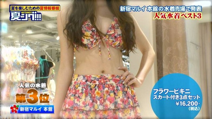 アイドリングが新宿マルイで水着姿になってる画像 29
