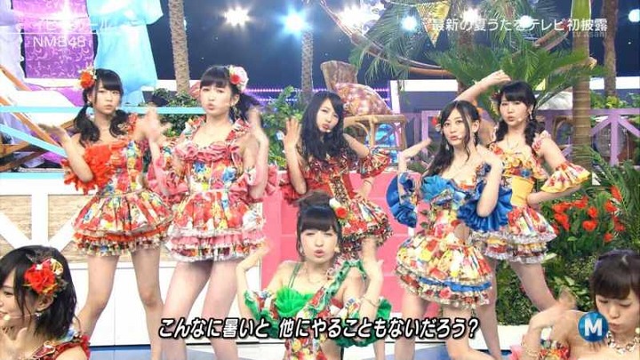 Mステに出演してるNMB48メンバーの衣装がエロい 20
