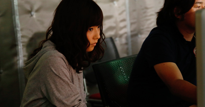 【エロgif画像100枚】ぱるるってお乳は無駄にあるからムカつく　AKB48 74