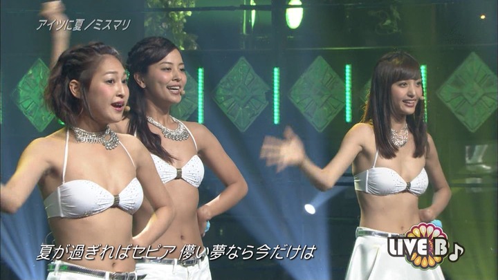 ミスマリがスケベな衣装でパンチラしてる 24