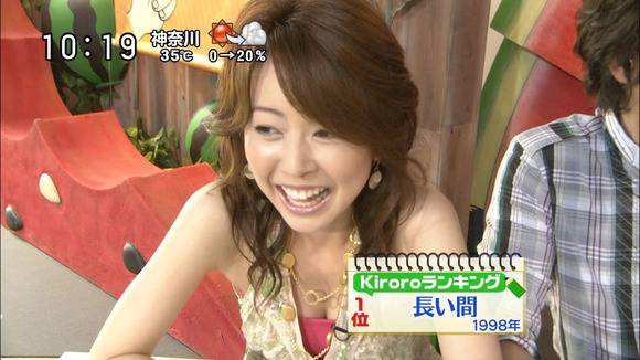 人気女子アナのパンチラや胸チラがエロいお宝エロキャプ画像50枚 3