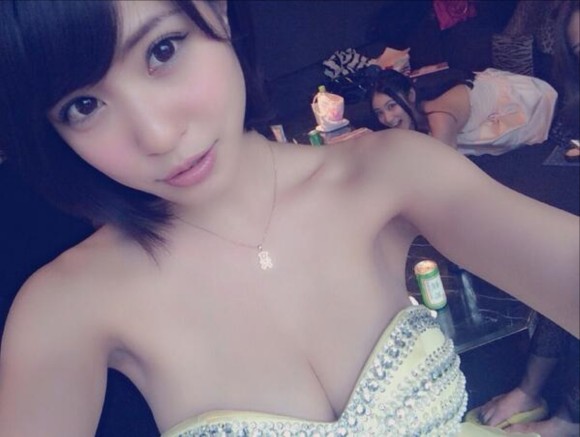 岸明日香　巨乳グラドルの自撮りエロ写メ・画像30枚 3
