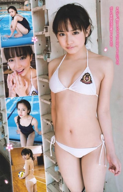 アイドルグループPASSPO 奥仲麻琴の水着が挑発的でエロい画像 44