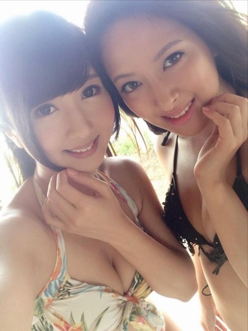 Twitterで自撮り写メしてるAV女優のエロ画像 6