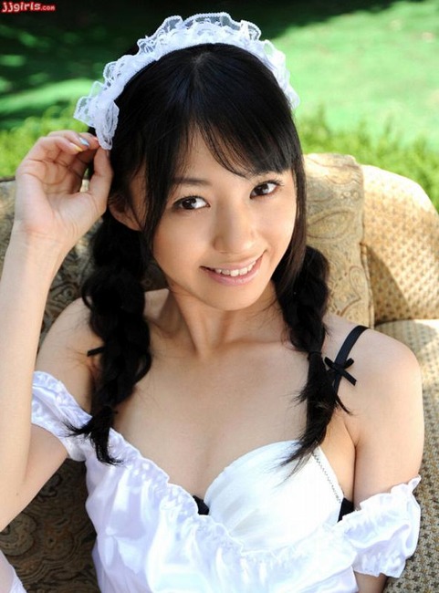 希志あいの　元グラビアアイドルのAV女優がメイドコスプレで脱いでるエロ画像70枚 7