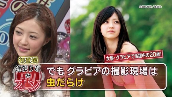 逢沢りな 女優の胸の谷間がエロい画像30枚 14