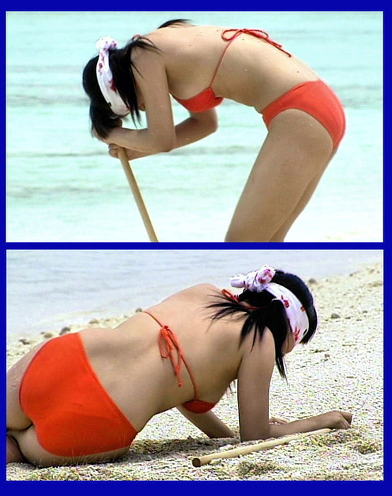 綾瀬はるか　女優のエロい水着画像 22