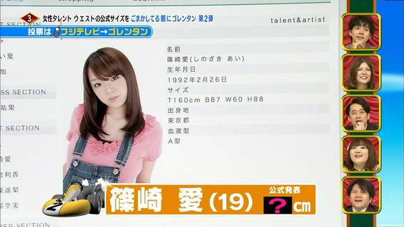 篠崎愛（19）ウエストサイズを誤魔化してた爆乳グラドルのエロ画像32枚 5