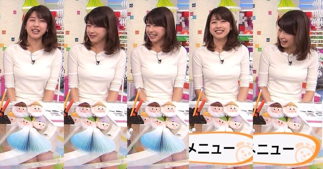 カトパンのパンチラや胸チラしてるエロ画像 21