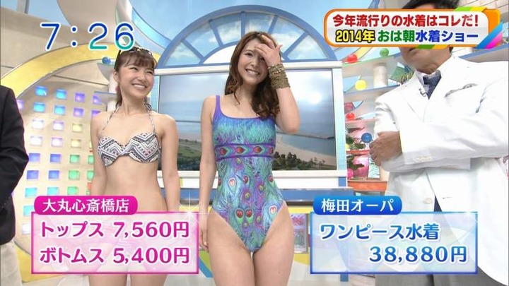 御秒奈々モデルの水着がエロいキャプ画像まとめ 30