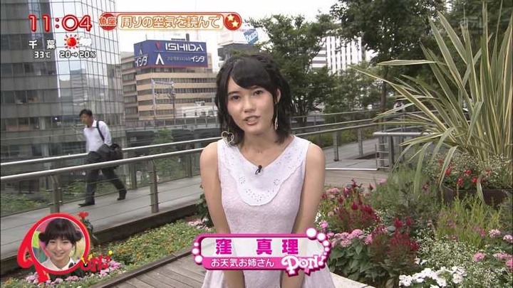 窪真理お姉さんの腋を舐めたくなるエロ画像 13