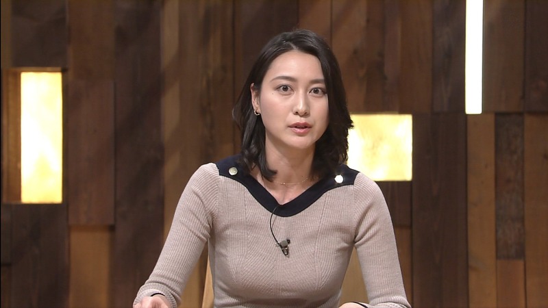 小川彩佳（39）女子アナウンサーの着衣巨乳おっぱいがエロい画像 5