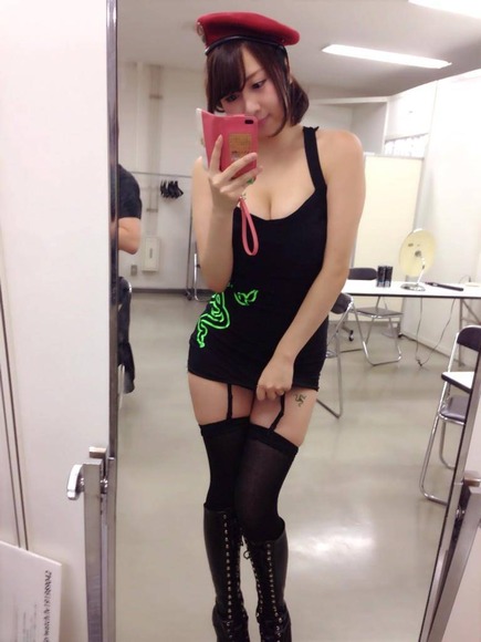 吉田早希のコスプレ自撮りエロ写メ・画像まとめ 46