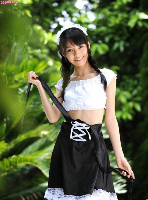 希志あいの　元グラビアアイドルのAV女優がメイドコスプレで脱いでるエロ画像70枚 10