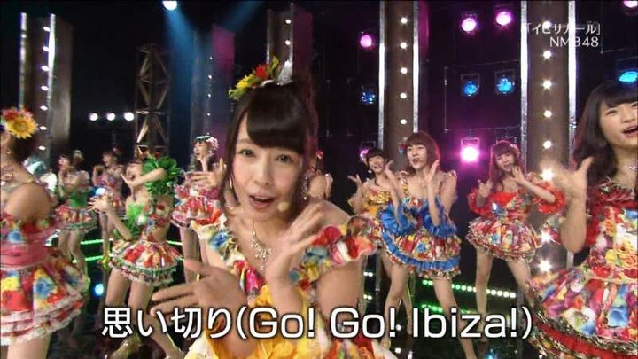 NMB48が超ミニスカ衣装で踊ってるエロ画像30枚　【イビサガール】 20