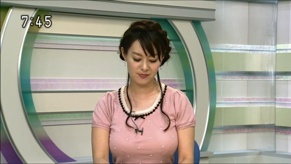 竹中知華　巨乳女子アナのエロキャプ画像まとめ 1