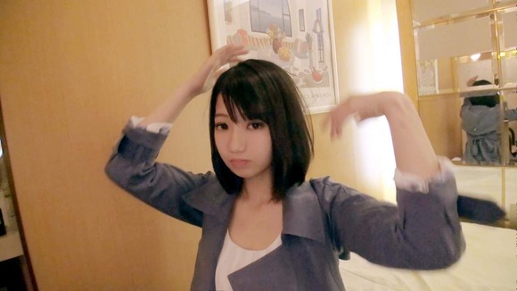 街中でナンパした清楚な素人美女を綺麗なラブホでハメ撮り 7