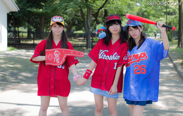 【画像】カープ女子が即ハボすぎる件ｗｗｗｗｗｗ 3
