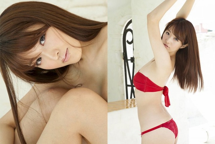 葉加瀬マイ　巨乳モデルの黒下着がエロい画像などまとめ 10