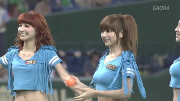台湾ウェザーガールズの始球式がエロい画像30枚 1