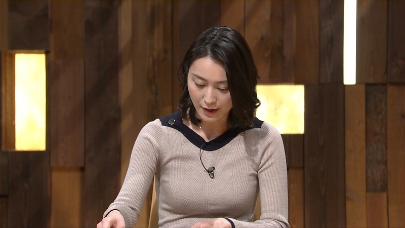 小川彩佳（39）女子アナウンサーの着衣巨乳おっぱいがエロい画像 11