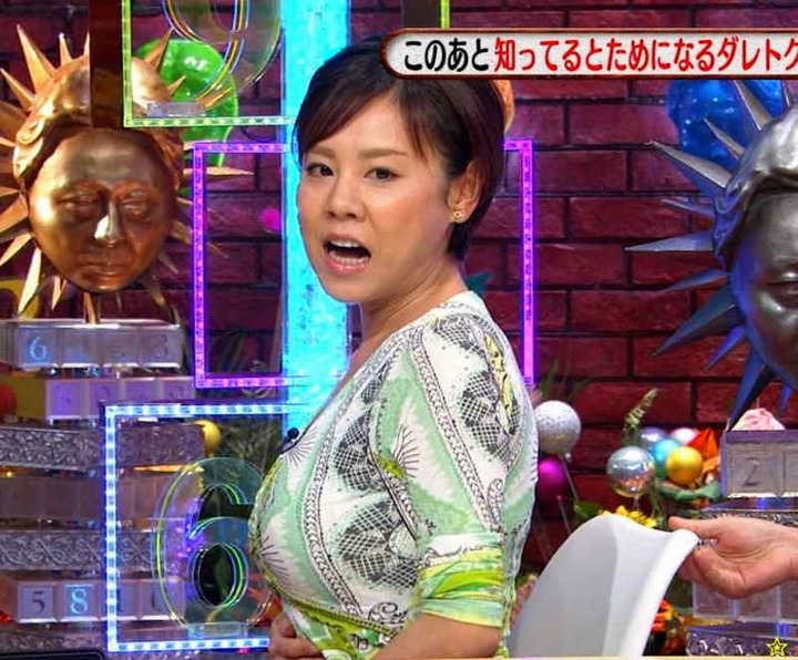 高橋真麻の胸チラや着衣巨乳がエロい 21