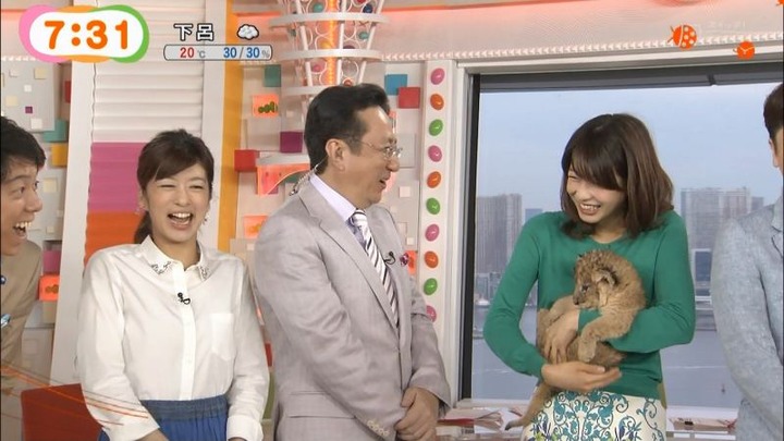 めざましテレビでカトパンの着衣おっぱいがエロい画像30枚 7